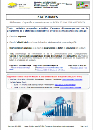 Capture activite stats 1