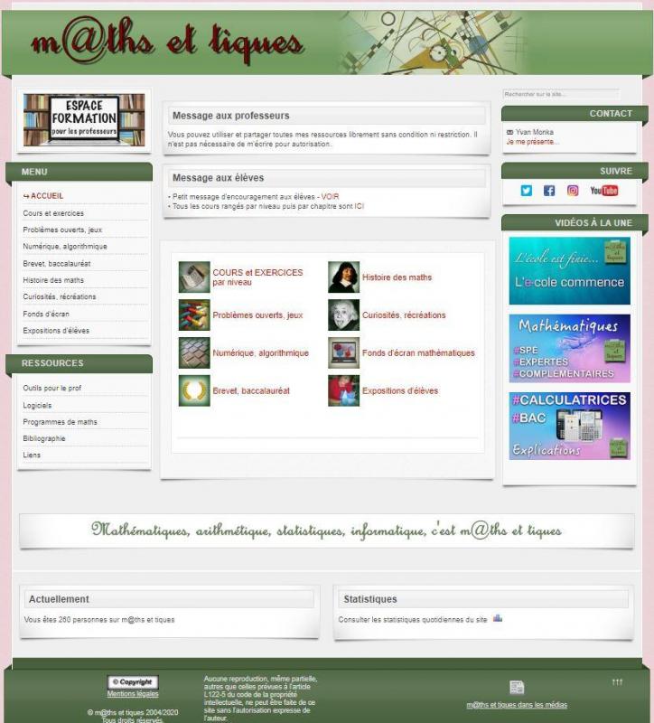 Capture site web yvan