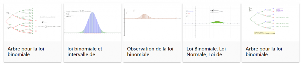 Loi binomiale geogebra