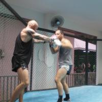 Mon sparring-partner: Préparation combat (KHO SAMUI)